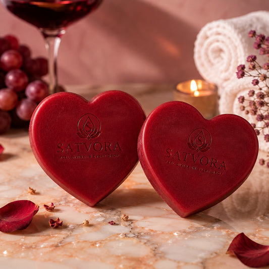 SATVORA Heart Shaped Premium Fragrance Product – Feel Divine in Every Drop