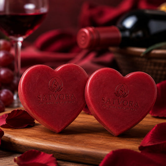 SATVORA Heart Shaped Premium Fragrance Product – Feel Divine in Every Drop