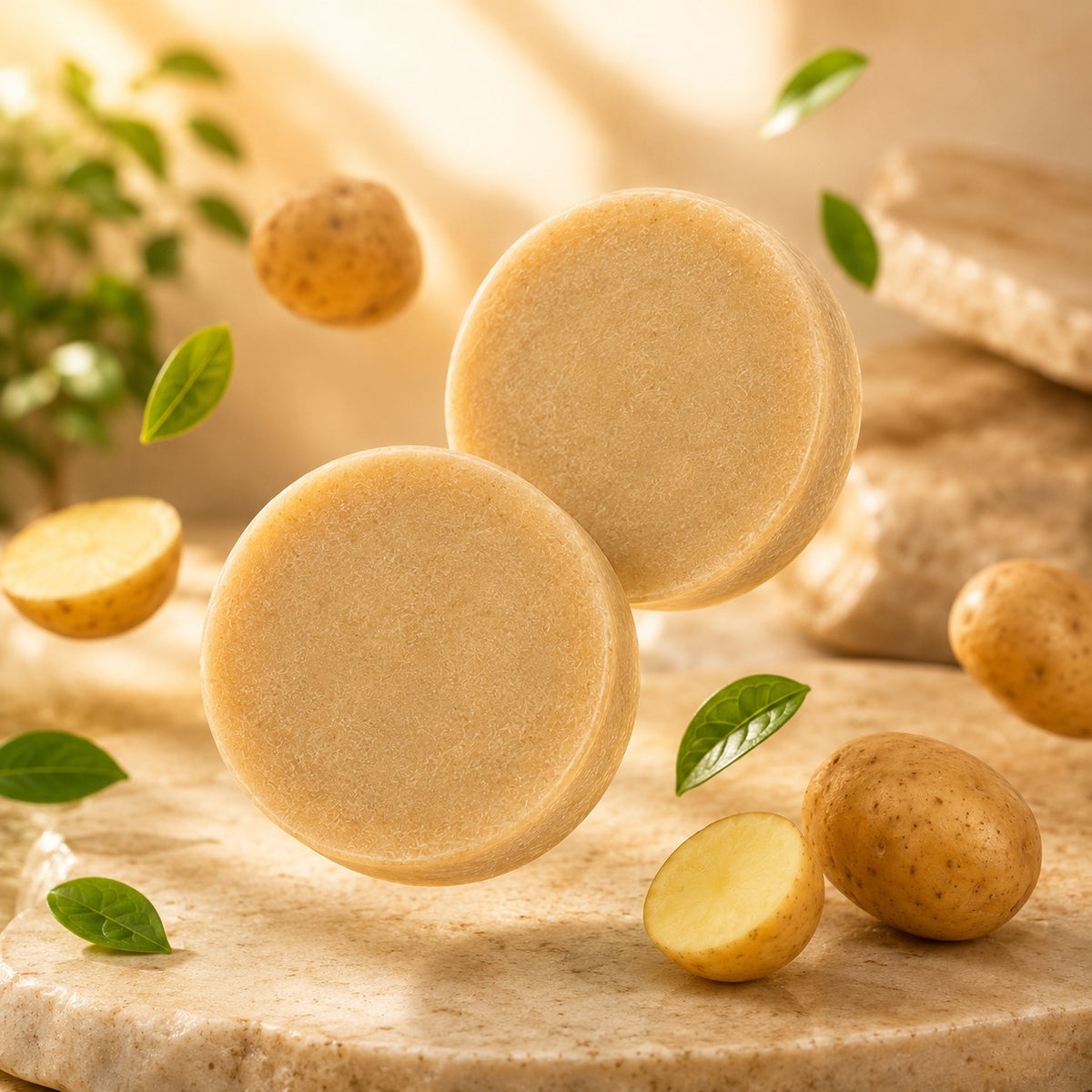 SATVORA Potato Handmade Soap | Nourishing & Gentle Cleansing | 100% Natural